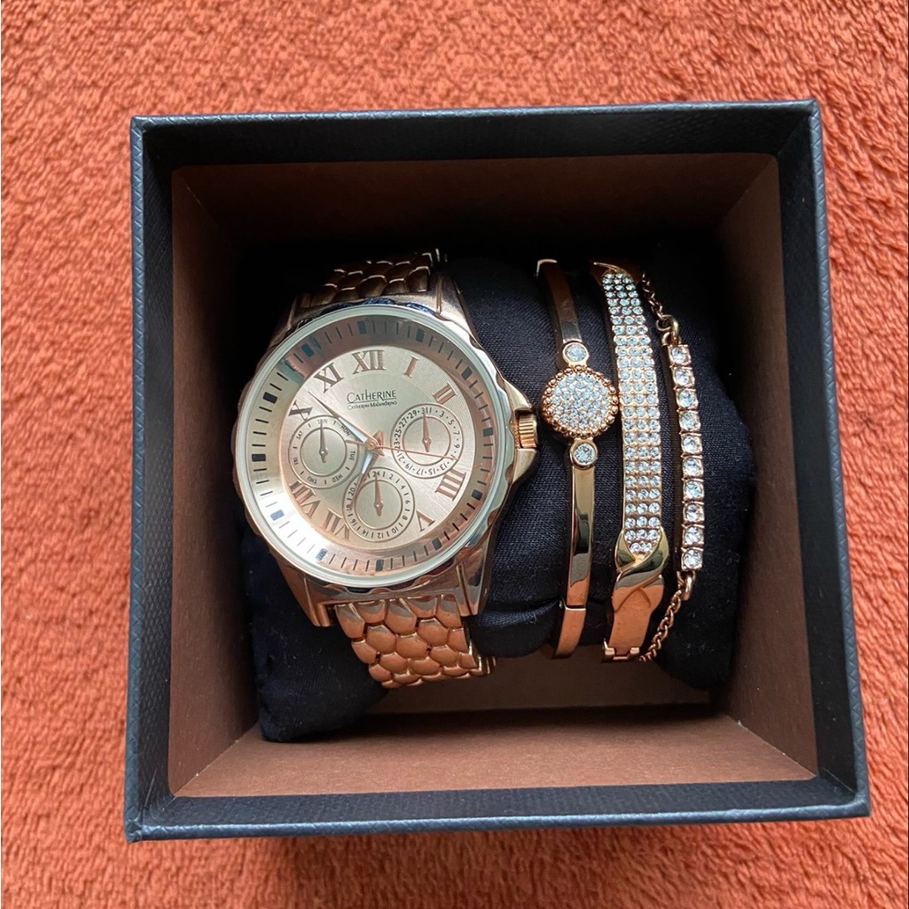 Calvin Klein Gold Bracelets Set